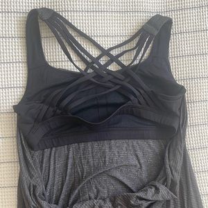 LULULEMON BACKLESS HIGH LOW WORKOUT TOP